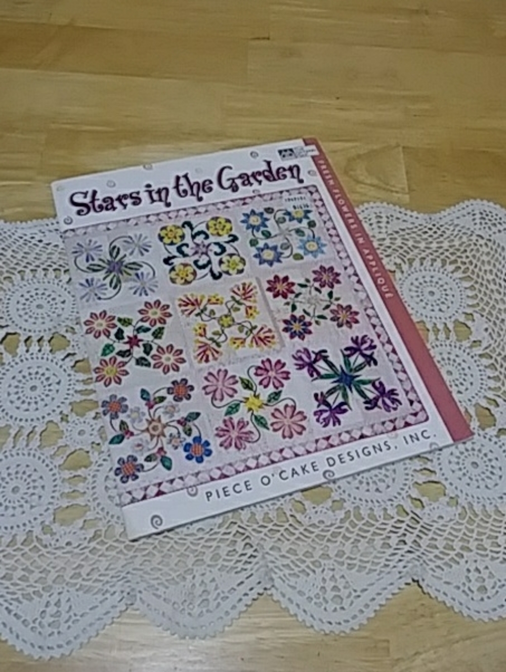 Applique Crafts Projects - Stars in the Garden - Flowers